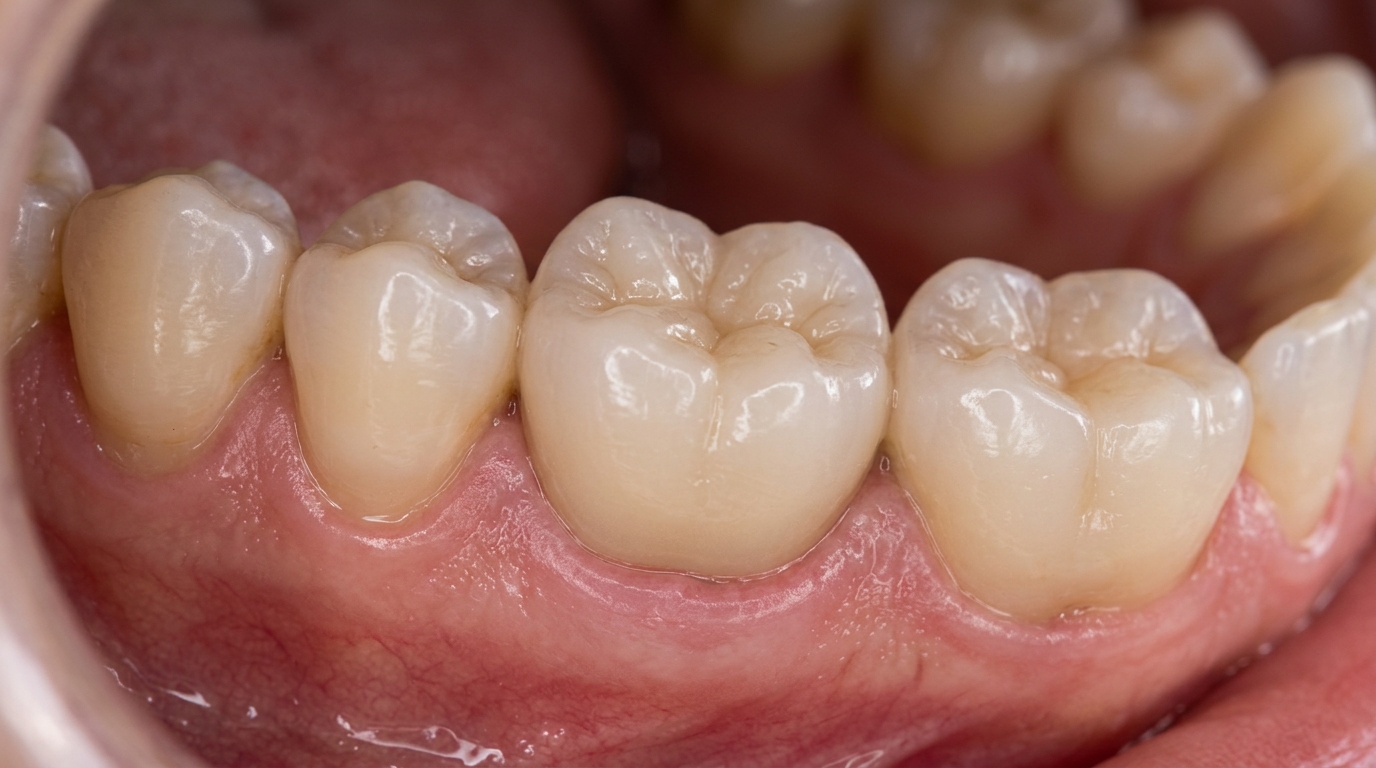 After: German Titanium Implant + Zirconia